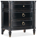 Charleston Three-Drawer Nightstand