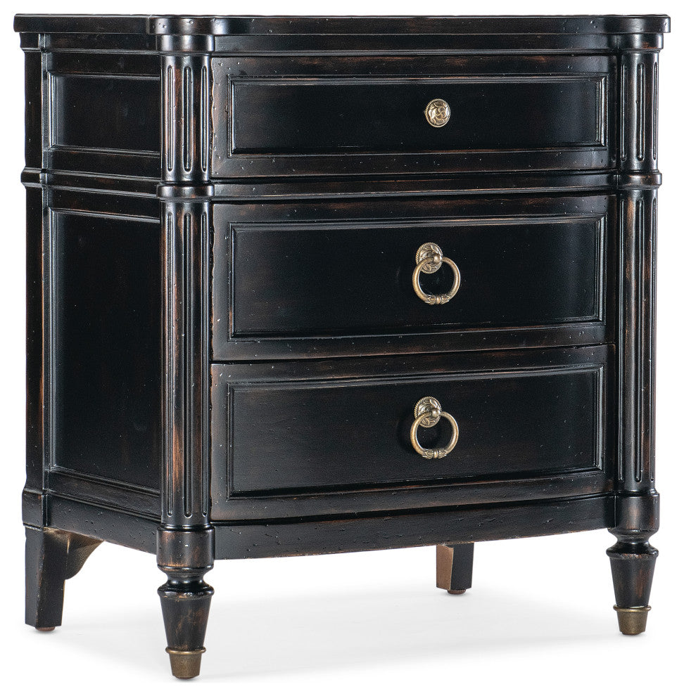 Charleston Three-Drawer Nightstand