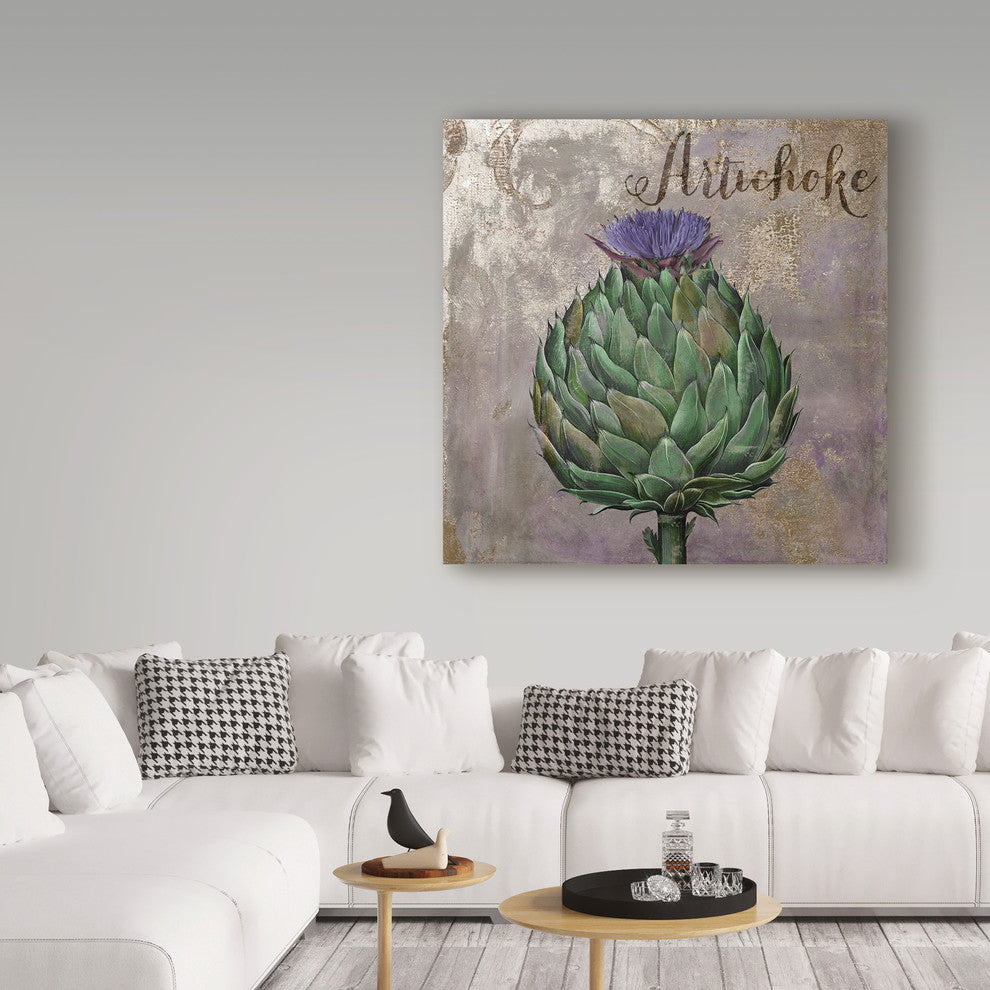 "Medley Gold Artichoke" by Color Bakery, Canvas Art