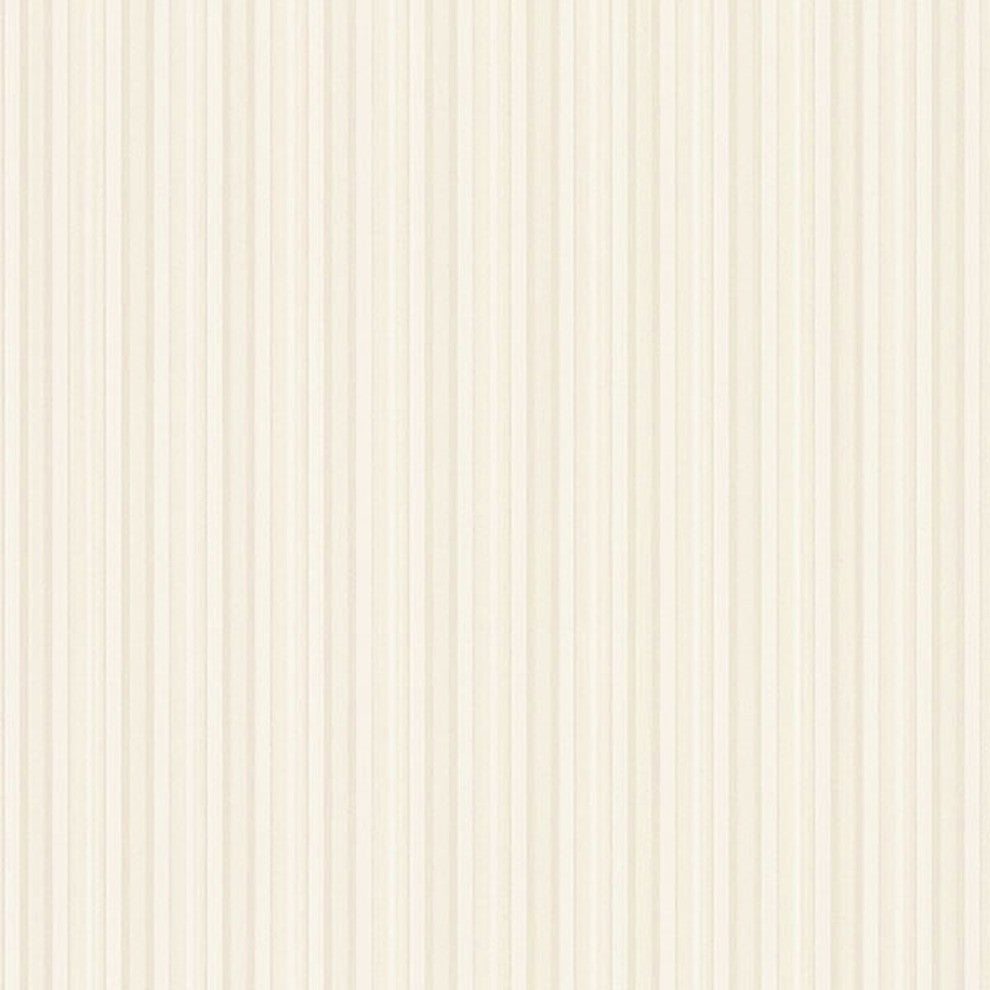 Silk Impressions 2, Contemporary Floral Cream Wallpaper Roll