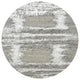 Ahgly Company Indoor Round Mid-Century Modern Area Rugs, 7' Round