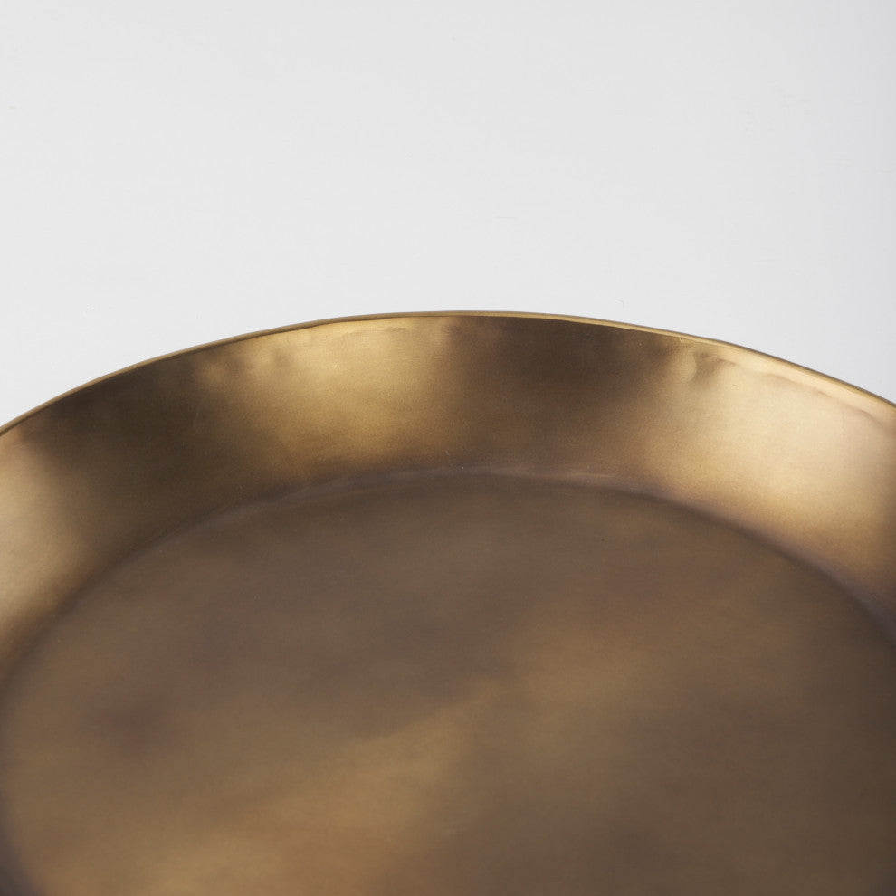 Eagan Gold Aluminium Tray, Small