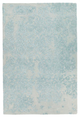 Xia Hand Tufted Rectangle Area Rug, 7'3/4" x 10'1/2", Blue