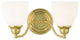 Somerville Bath Light, Polished Brass