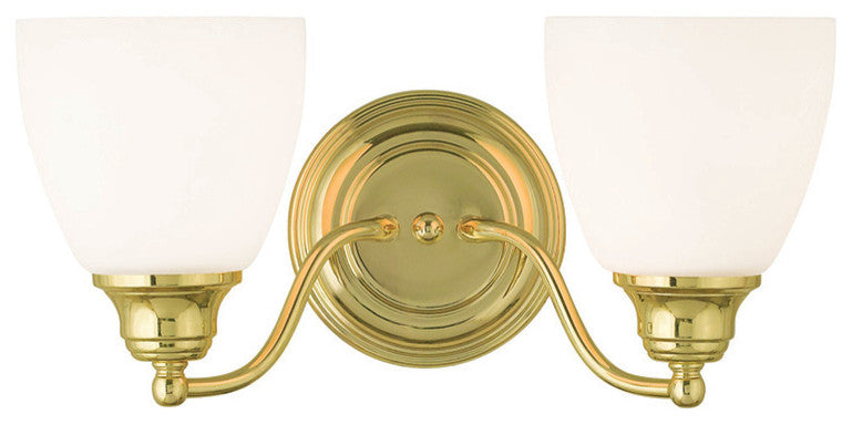Somerville Bath Light, Polished Brass