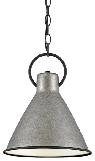 Hinkley Lighting 3557 Winnie 1 Light 12"W Pendant - Polished White / Distressed