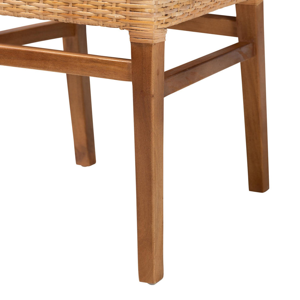Leighton Modern Bohemian Collection, 2-Piece Dining Chair Set