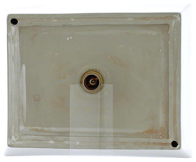 P073VW Porcelain Vessel Sink, White