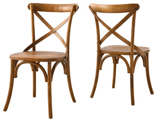 Gear Dining Side Chair, Walnut