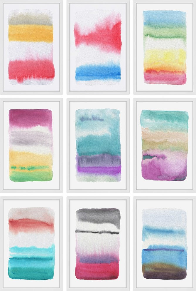 Blended Colors Polyptych, 48x72