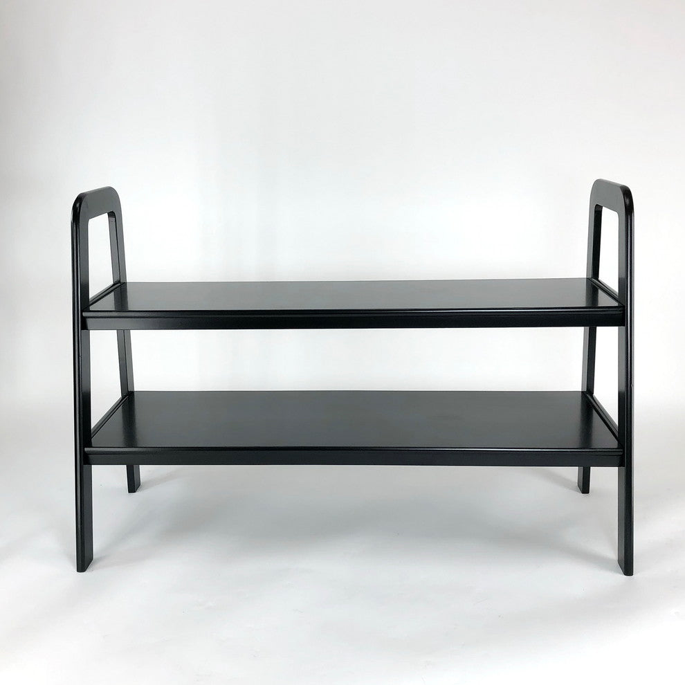 Ladder TV Stand, Black