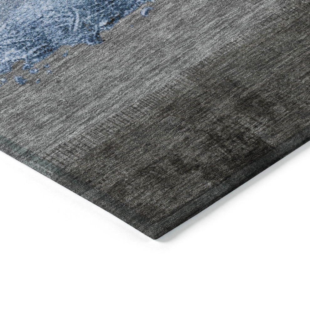 Machine Washable Indoor/Outdoor Chantille ACN1883 Sky 10' x 14' Rug