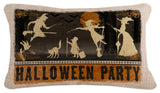 Halloween Party 12"x20" Pillow, Natural