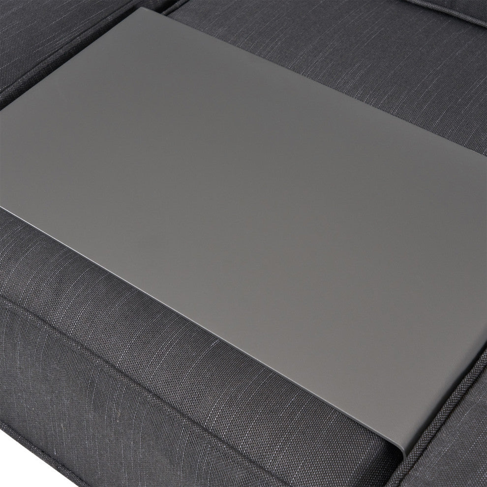 Cherie Outdoor 5 Seater Aluminum Sofa Chat Set With 2 Side Tables
