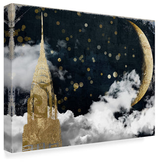 "Cloud Cities New York" by Color Bakery, Canvas Art, 19"x14"