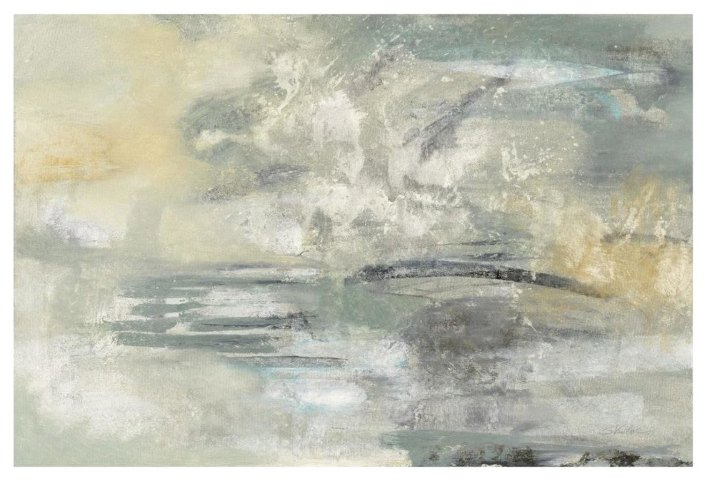 "Looking at the Mist" Digital Paper Print by Silvia Vassileva, 26"x18"