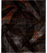 Fall Wool Hand Knotted Tibetan Rug, 10' Square