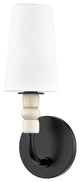 Casey 1-Light Wall Sconce Soft Black