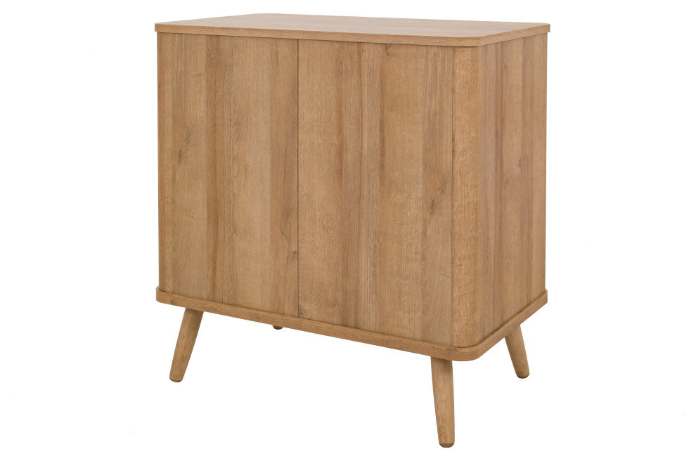 Thelma KD Rattan Small Cabinet 1 Drawer and 2 Doors