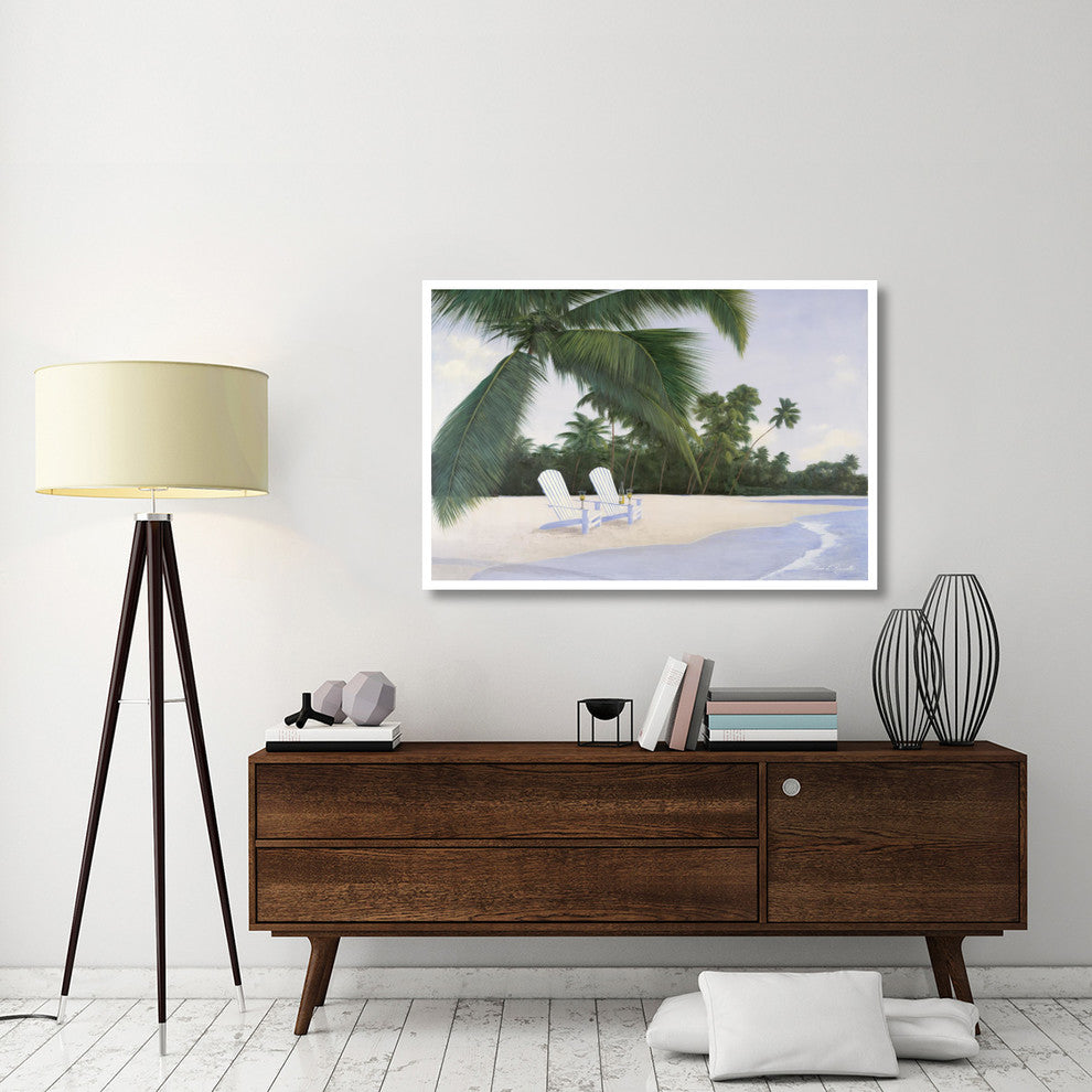 "Island Hideaway" Digital Paper Print by Diane Romanello, 50"x34"