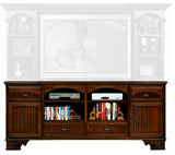 American Premiere 90" Entertainment Console, Iron Ore, Without Hutch