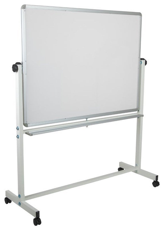 Hercules Reversible Cork and White Board Stand With Pen Tray, 53"x62.5"