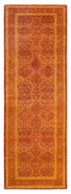 Mogul, One-of-a-Kind Hand-Knotted Area Rug Orange, 3'0"x9'0"