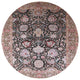 Ahgly Company Indoor Round Mid-Century Modern Area Rugs, 3' Round