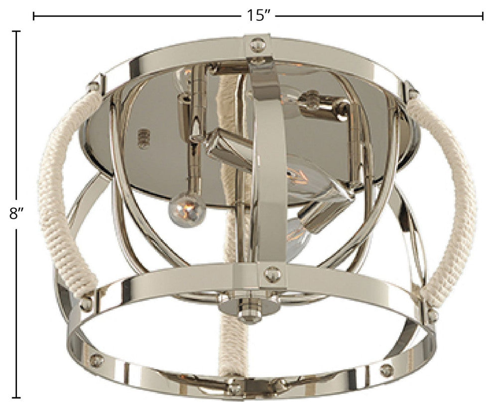 Bradbury 15 Inch Flush Mount