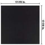 Klavier Matte Black Porcelain Floor and Wall Tile