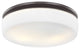 Generation Lighting 2-Light Flushmount, Oil Rubbed Bronze