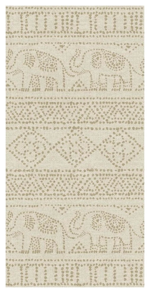 "Batik I Patterns" Digital Paper Print by Daphne Brissonnet, 38"x74"