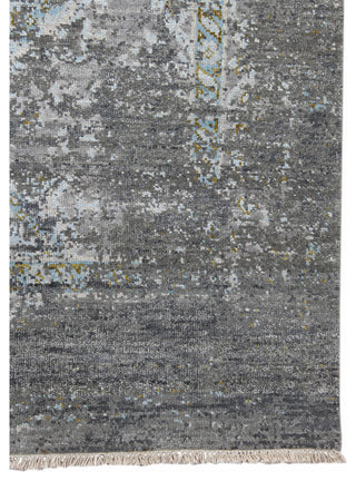 Naomi Teri Silver Knotted Wool Area Rug, 8'x10'