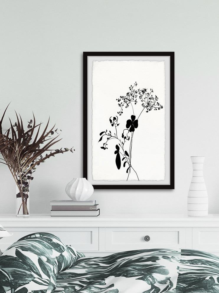 "Freshly Picked Flowers" Framed Painting Print, 16x24