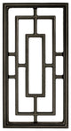 Rectangle Aluminum Door Insert, 17" x 9" (ACW57)