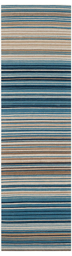 Safavieh Marbella Mrb289A Blue, Multi Area Rug, 2'3" X 6'0"