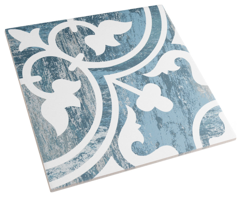 Cassis Arte Blue Day Porcelain Floor and Wall Tile
