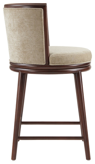 Manhattan Comfort Evalyn Counter Stool, Natural, Single
