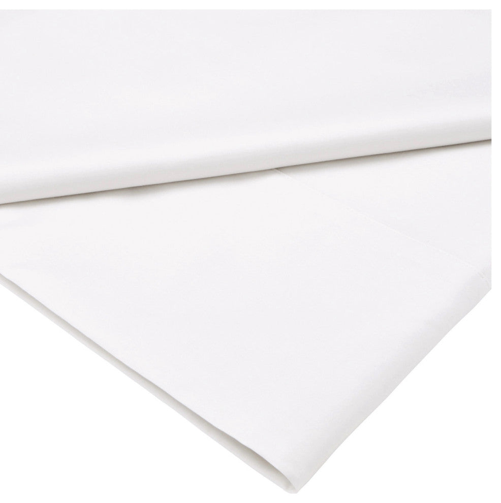 Organic Cotton Percale Flat Sheet, Twin
