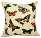 Butterflies, Animal Print Pillow, Yellow, 26"x26"