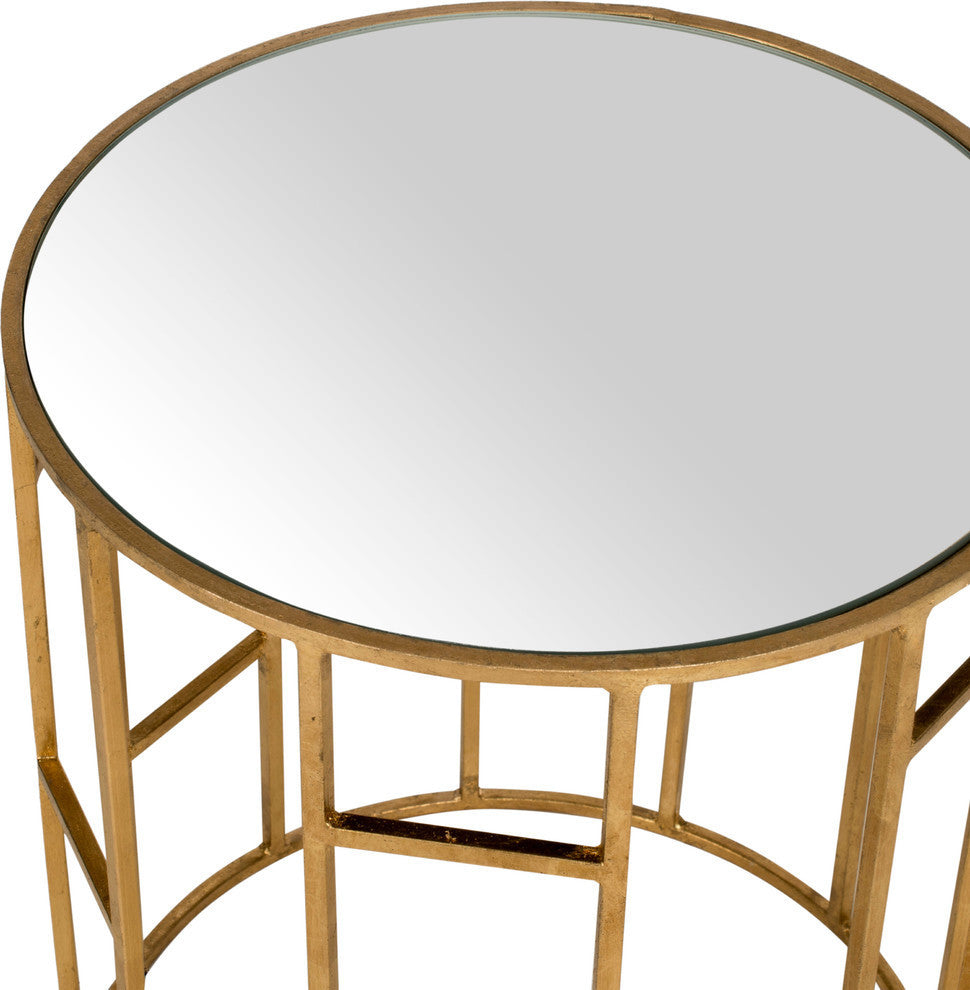 Safavieh Doreen Accent Table, Mirror Top