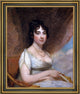 Gilbert Stuart Sarah McKean Marquesa De Casa Yrujo Framed Canvas Print, 20"x25"