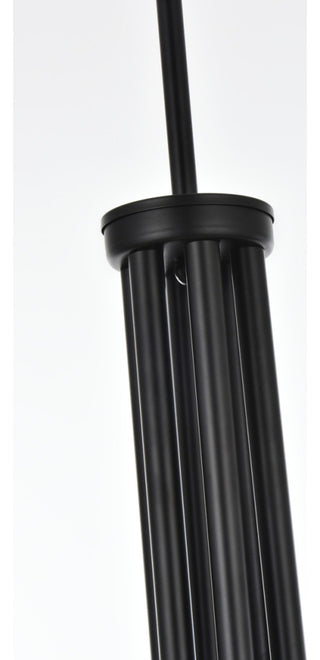 Home Living 36" Chandelier, Black