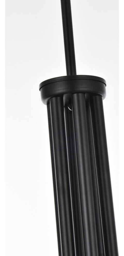 Home Living 36" Chandelier, Black