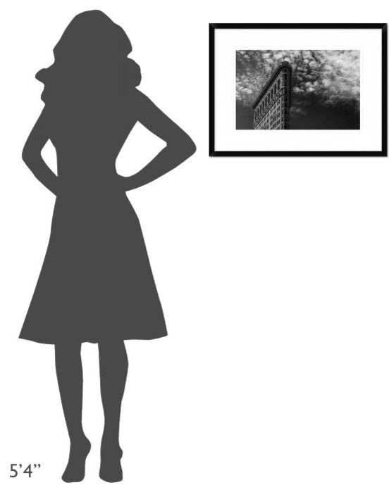 "Nyc, Flatiron" Framed Digital Print by Francesco Santini, 26"x20"