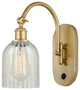 Innovations 518-1W-SG-G2511-LED Caledonia 1 Light 5.3" Sconce, Satin Gold