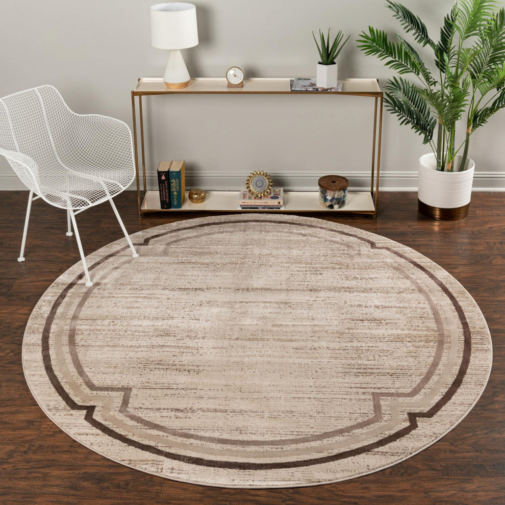 Unique Loom Oasis Fountain Area Rug
