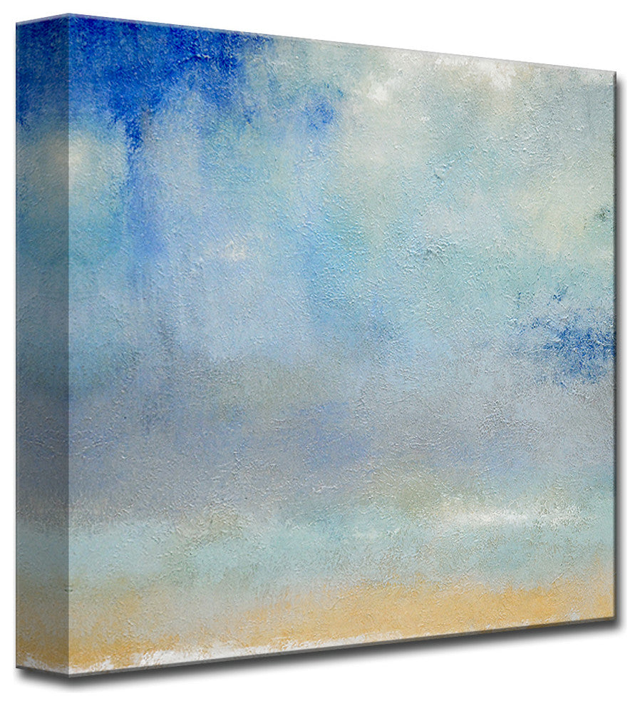 Ready2Hangart 'Coastal Downpour A' By Norman Wyatt, Jr Canvas Art, 12" Hx12