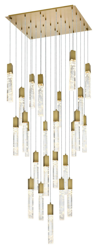 Home Living 36" Chandelier, Satin Gold