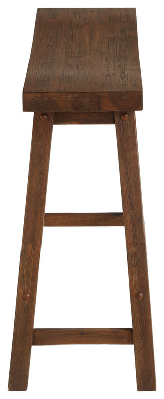 Sonoma Saddle Bench, Chestnut Wire-Brush